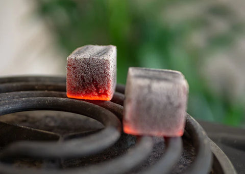 How to heat up coals for hookah
